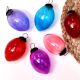 6 Pieces Multicolor Christmas Ornaments - Easter Eggs Decor Christmas Tree Ornaments 